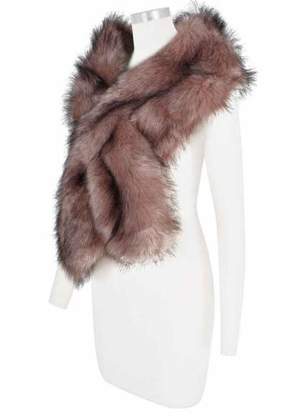 Hrongk Sincerity Faux Fur Wrap Hrongk Sincerity Faux Fur Wrap