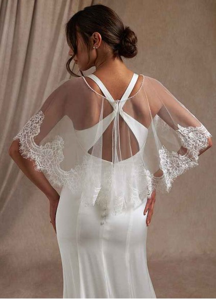 Hrongk Delight Lace Tulle Wrap Hrongk Delight Lace Tulle Wrap