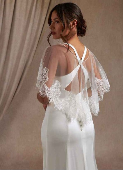 Hrongk Delight Lace Tulle Wrap Hrongk Delight Lace Tulle Wrap
