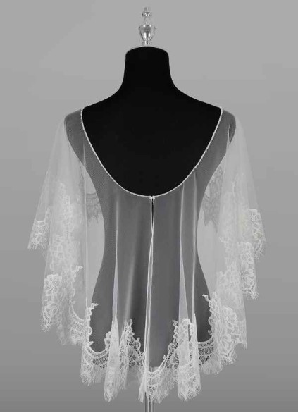 Hrongk Delight Lace Tulle Wrap Hrongk Delight Lace Tulle Wrap