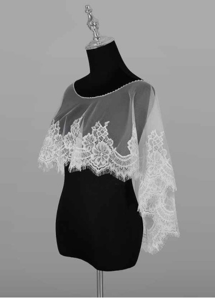 Hrongk Delight Lace Tulle Wrap Hrongk Delight Lace Tulle Wrap