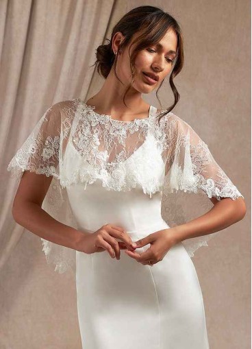 Hrongk Hodesh Lace Tulle Wrap