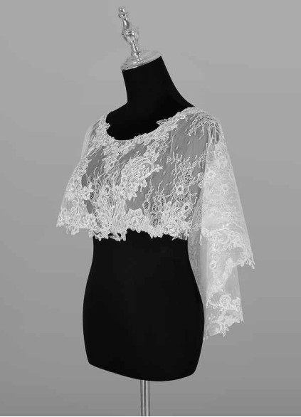 Hrongk Hodesh Lace Tulle Wrap Hrongk Hodesh Lace Tulle Wrap