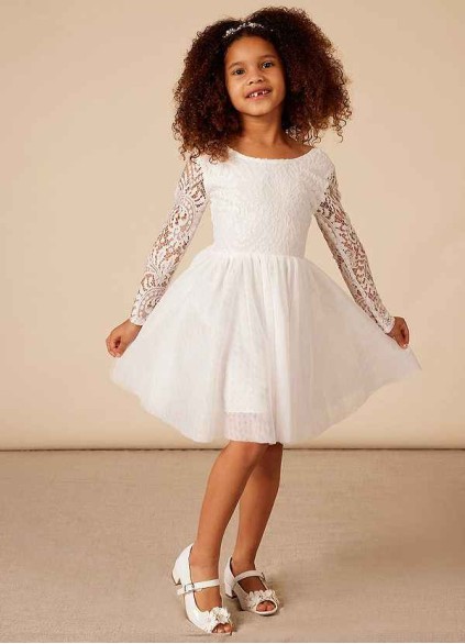 Hrongk Vada Flower Girl Dress