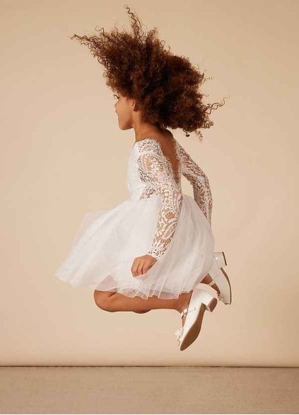Hrongk Vada Flower Girl Dress