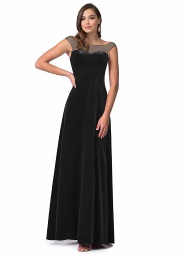 Hrongk Maben Velvet Dress