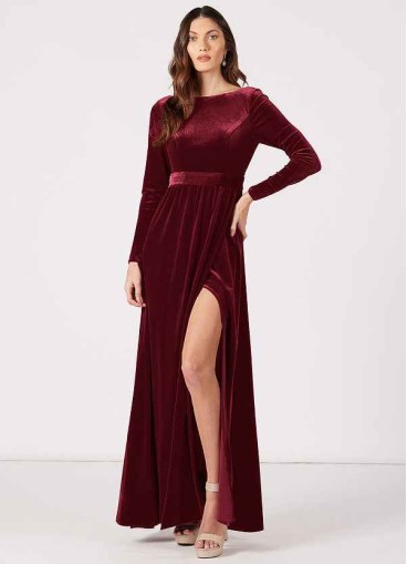 Hrongk Brynn Velvet Dress