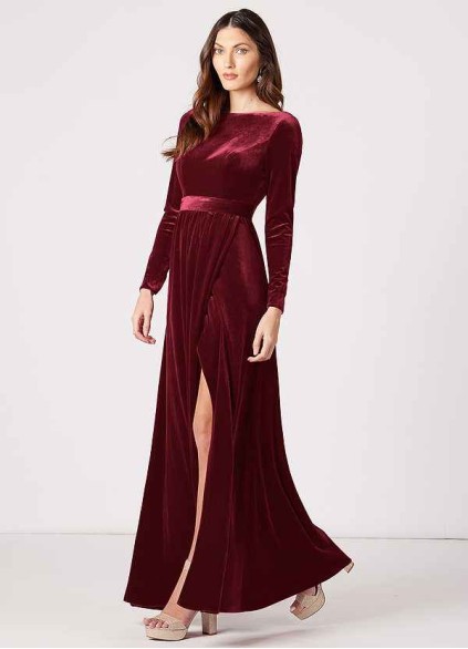 Hrongk Brynn Velvet Dress