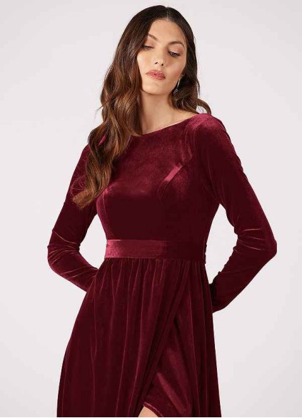 Hrongk Brynn Velvet Dress