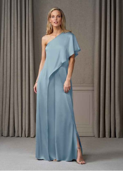 Hrongk Hagretta Stretch Satin Jumpsuit