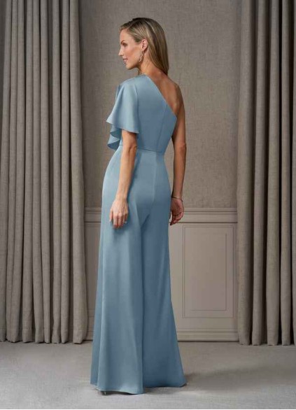 Hrongk Hagretta Stretch Satin Jumpsuit