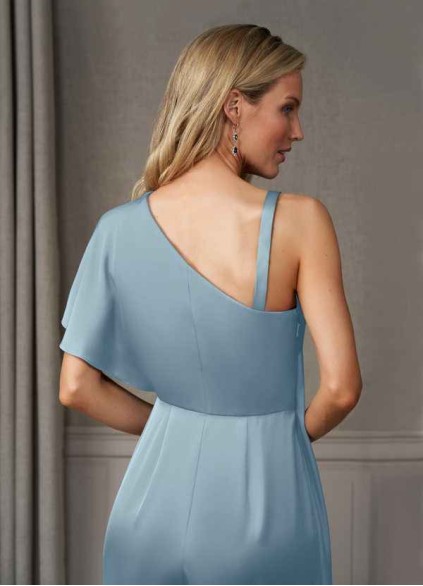 Hrongk Hagretta Stretch Satin Jumpsuit