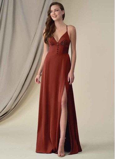 Hrongk Mina Stretch Satin Dress