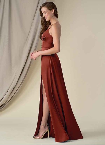 Hrongk Mina Stretch Satin Dress