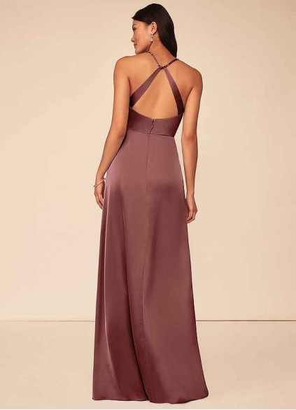 Hrongk Geanna Stretch Satin Dress