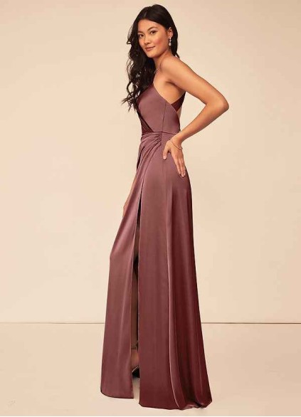 Hrongk Geanna Stretch Satin Dress