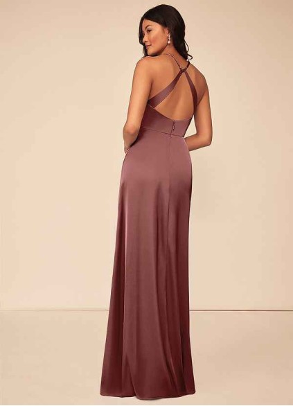 Hrongk Geanna Stretch Satin Dress