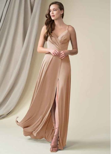 Hrongk Madaleine Stretch Satin Dress