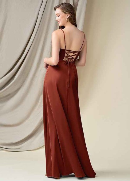Hrongk Marchella Stretch Satin Dress