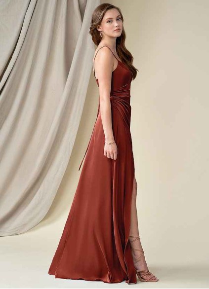Hrongk Marchella Stretch Satin Dress