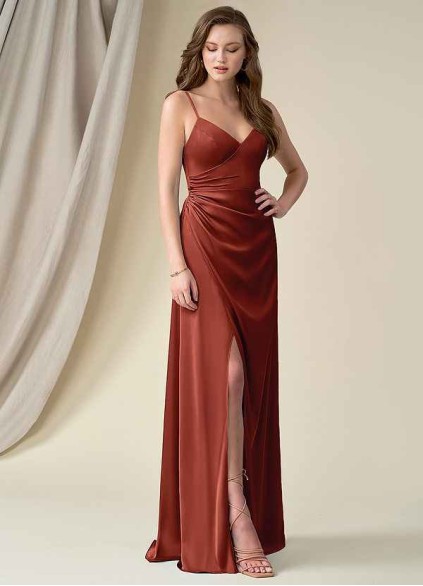 Hrongk Marchella Stretch Satin Dress
