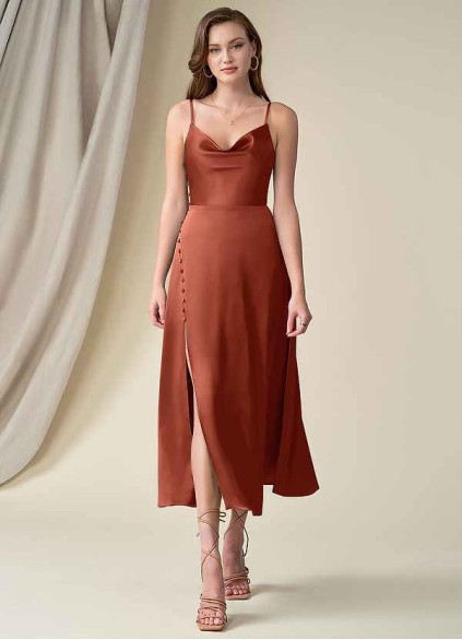 Hrongk Ceci Stretch Satin Dress Hrongk Ceci Stretch Satin Dress