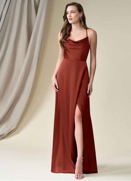 Hrongk Naomie Stretch Satin Dress