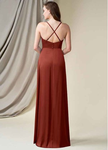 Hrongk Naomie Stretch Satin Dress