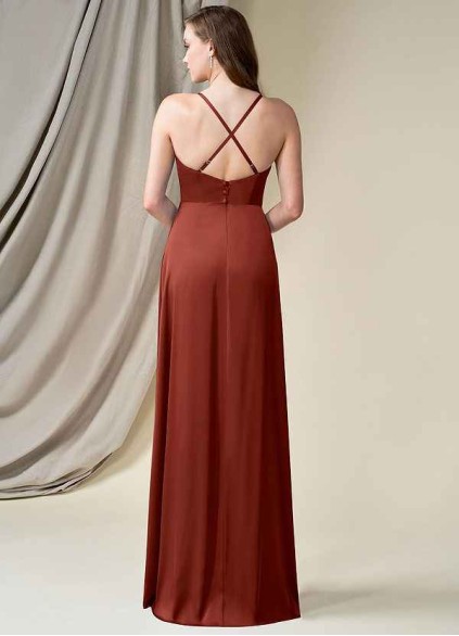 Hrongk Naomie Stretch Satin Dress Hrongk Naomie Stretch Satin Dress