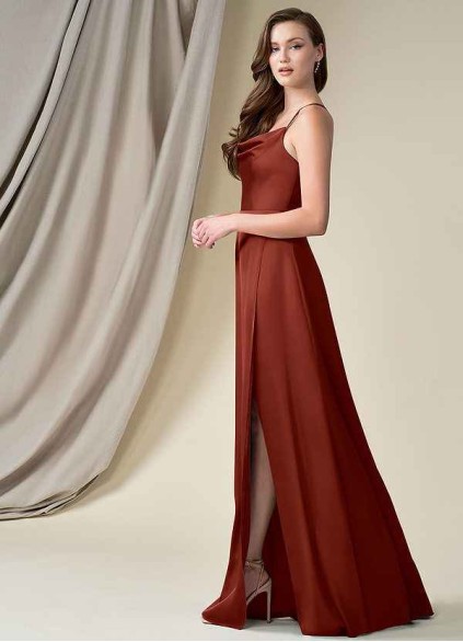 Hrongk Naomie Stretch Satin Dress Hrongk Naomie Stretch Satin Dress