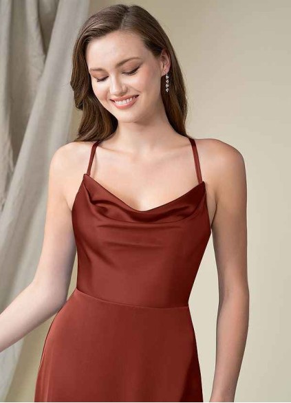 Hrongk Naomie Stretch Satin Dress Hrongk Naomie Stretch Satin Dress