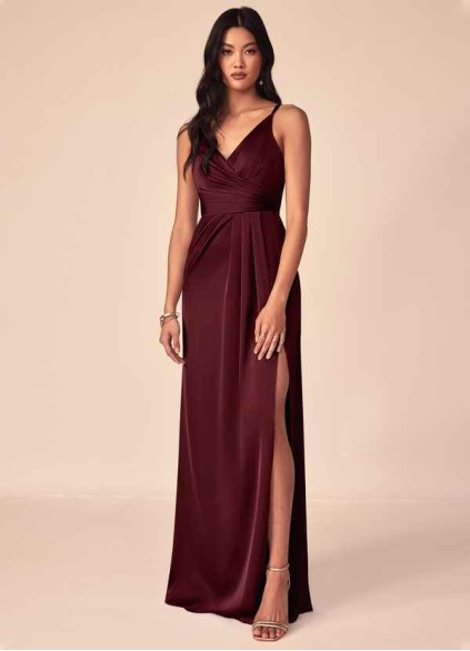 Hrongk Aqua Stretch Satin Dress Hrongk Aqua Stretch Satin Dress