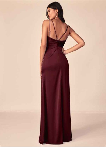 Hrongk Aqua Stretch Satin Dress Hrongk Aqua Stretch Satin Dress