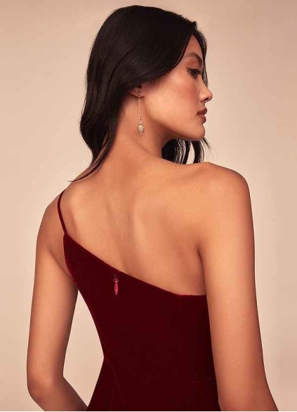 Hrongk Kala Velvet Dress