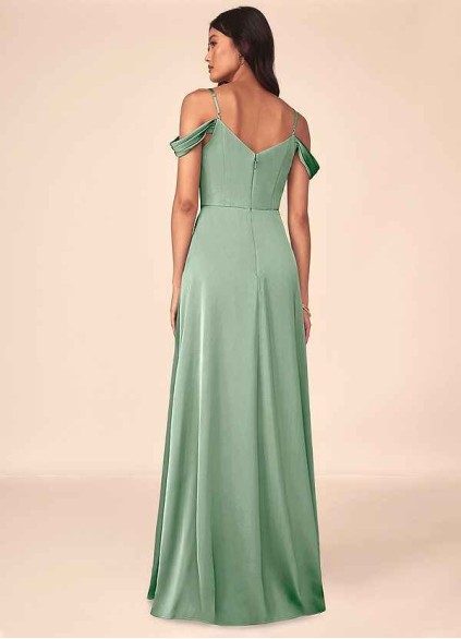 Hrongk Ocean Stretch Satin Dress Hrongk Ocean Stretch Satin Dress