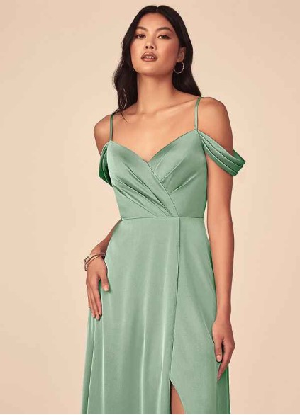Hrongk Ocean Stretch Satin Dress Hrongk Ocean Stretch Satin Dress