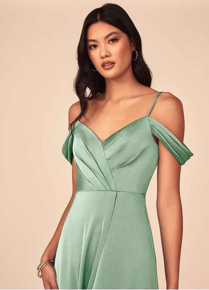 Hrongk Ocean Stretch Satin Dress Hrongk Ocean Stretch Satin Dress