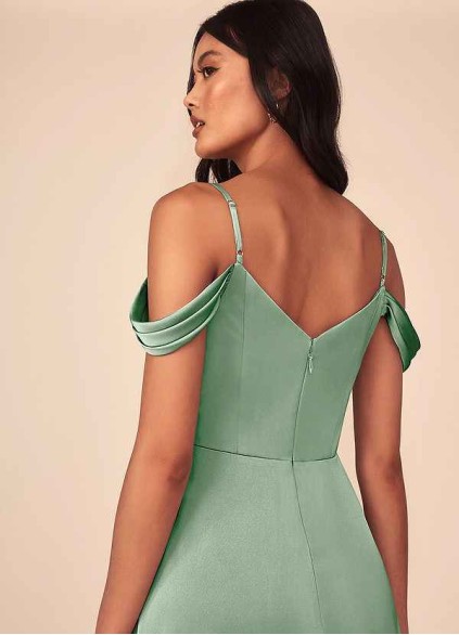 Hrongk Ocean Stretch Satin Dress Hrongk Ocean Stretch Satin Dress