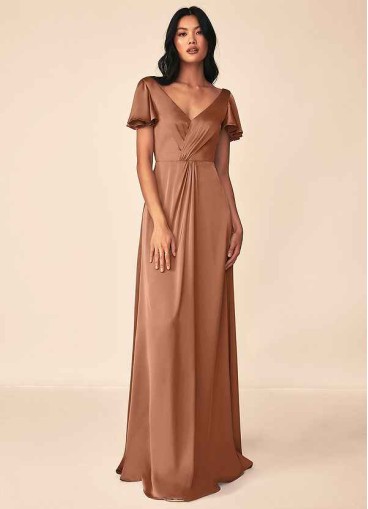 Hrongk Soren Stretch Satin Dress