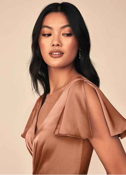 Hrongk Soren Stretch Satin Dress Hrongk Soren Stretch Satin Dress