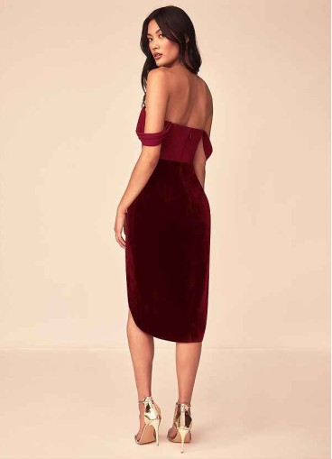 Hrongk Nori Velvet Dress
