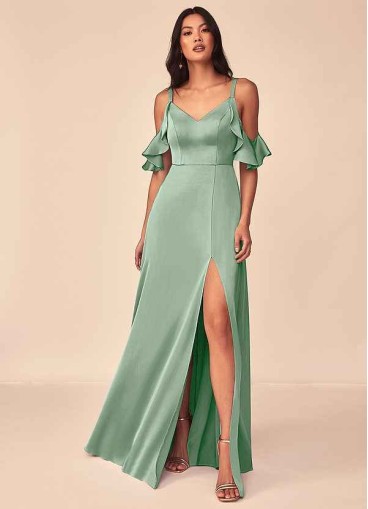 Hrongk Andie Stretch Satin Dress