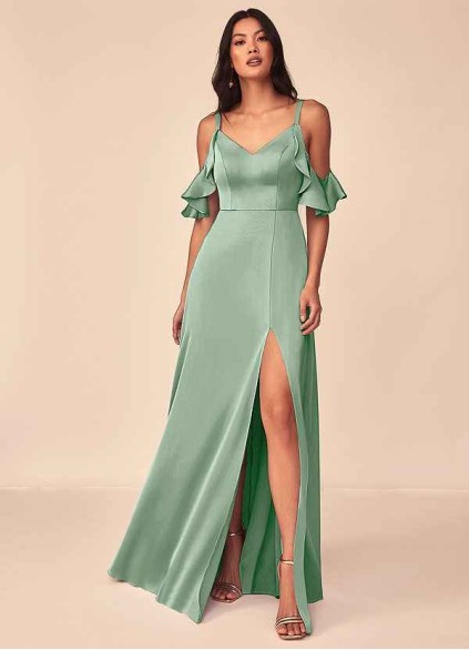 Hrongk Andie Stretch Satin Dress