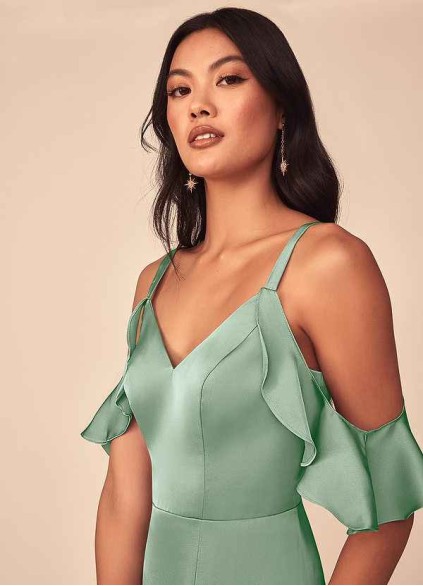 Hrongk Andie Stretch Satin Dress Hrongk Andie Stretch Satin Dress