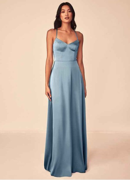 Hrongk Mei Stretch Satin Dress Hrongk Mei Stretch Satin Dress