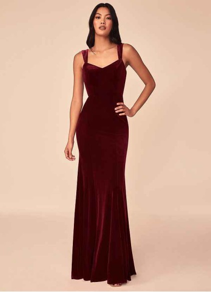 Hrongk Lanessa Velvet Dress