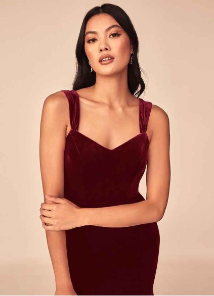 Hrongk Lanessa Velvet Dress Hrongk Lanessa Velvet Dress