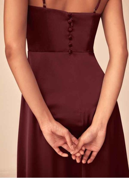 Hrongk Dottie Stretch Satin Dress Hrongk Dottie Stretch Satin Dress