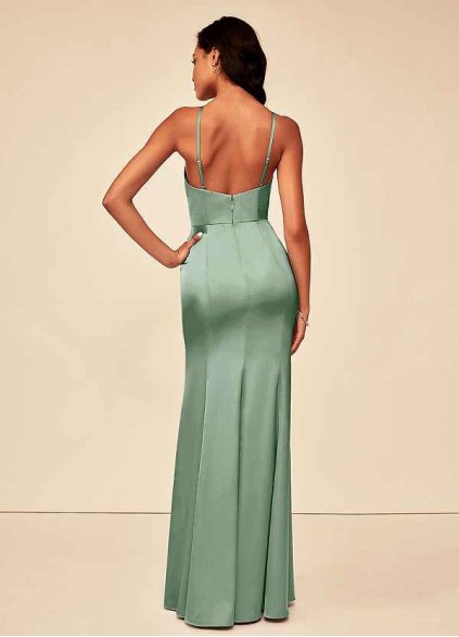 Hrongk Stacey Stretch Satin Dress