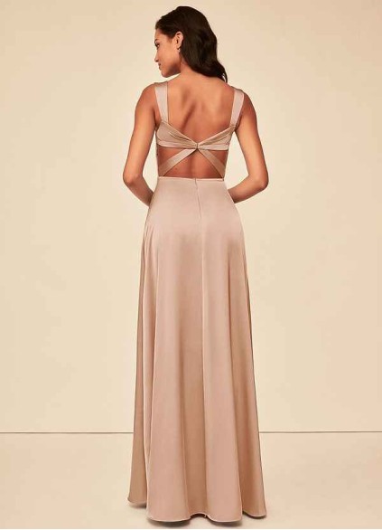 Hrongk Alexia Stretch Satin Dress Hrongk Alexia Stretch Satin Dress